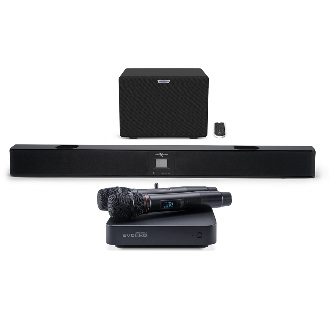 караоке-комплект EVOBOX Plus + EvoSound Bar (саундбар с караоке) в Арсеньеве