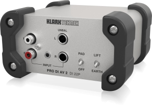 Klark Teknik DI 22P пассивный стерео директ-бокс в Арсеньеве